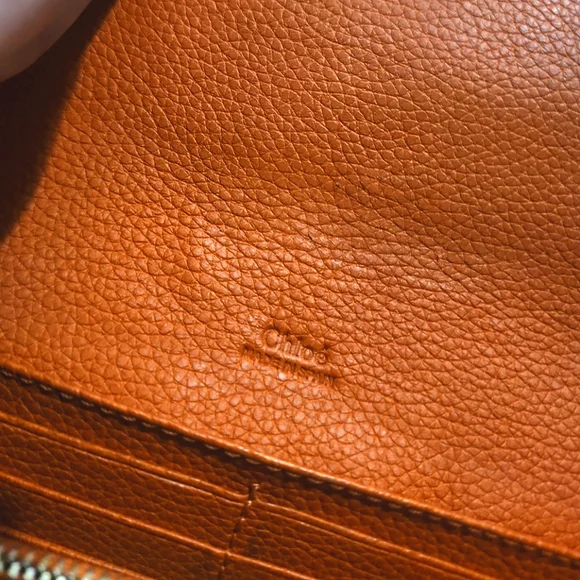 Chloe Paraty Leather Long Bifold Wallet - Picture 5 of 5